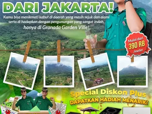 Nikmati Suasana Alam di Kavling Kebun Durian Granada Garden Ville